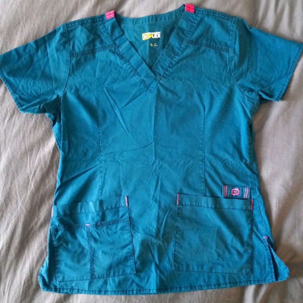WonderWink scrubs top women's S